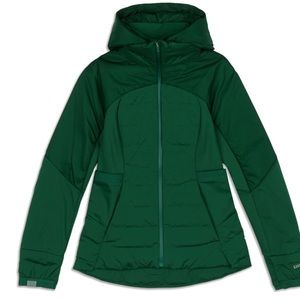 LULULEMON Down Everglade Green Goose jacket. Size:2